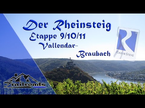 Der Rheinsteig ♦ [Etappe 9/10/11] ♦ 2018 ♦ Vallendar - Braubach ♦ Ruppertsklamm