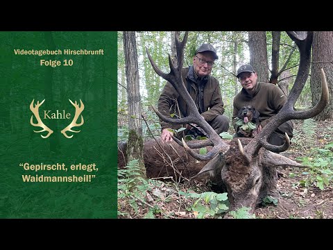 Gepirscht, erlegt, Waidmannsheil - Masuren / Polen