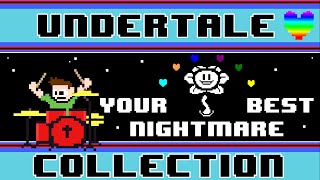 Cover art for Your Best Nightmare + Finale [Undertale] (Acoustic Drum Cover) -- The8BitDrummer