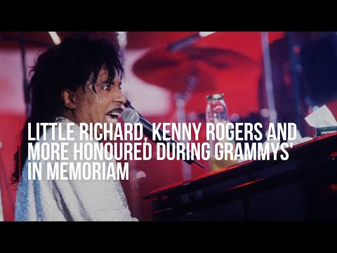 Little Richard, Kenny Rogers and more honoured during Grammys' In Memoriam