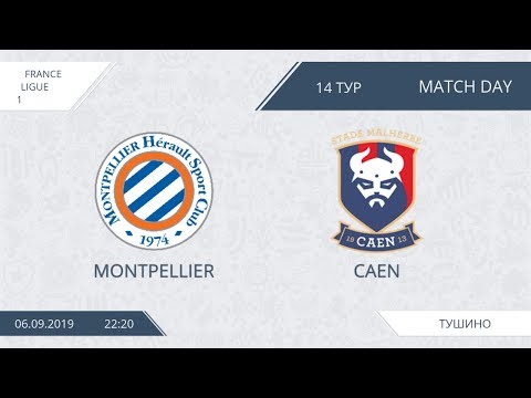 AFL19. France. Ligue 1. Day 14. Montpellier - Caen.