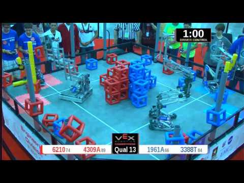 2015 VRC Engr Q13 - 6210 4309A vs 1961A 3388T - 50 to 61 - VEX Worlds 2015 - Engineering Division