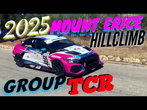 2025 Monte Erice Hillclimb | Most Powerful Engine Sounds Group TCR (Audi, Cupra, Peugeot)