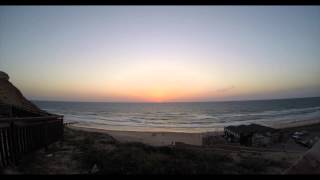 preview picture of video 'Israeli Sunset - Netanya, April 2014'