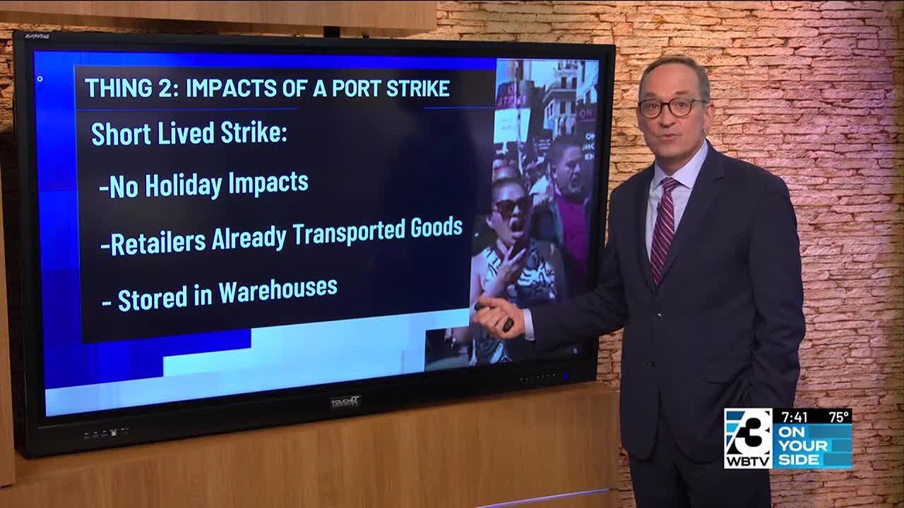 3 Things to Know: Potential strike at the ports
