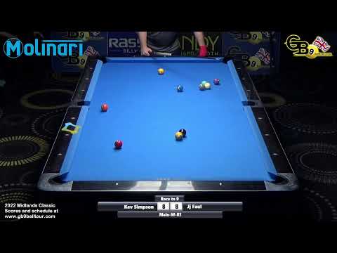 Main Event Winners R1 - Kev Simpson vs Jj Faul