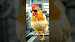 Download lagu Funny Song Animation! Two Chicken Feet #shorts #viral #childrenssong mp3