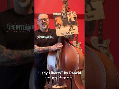 “Lady Liberty” by #rancid #playthrough #punkrock #playalong #bassplayer #bassguitar #uprightbass