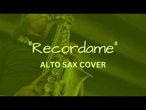 "Recorda me"  Alto Sax Jazz Standard