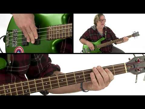 Blues Bass Guitar Lesson - Slow Walking Blues: Breakdown - Stu Hamm