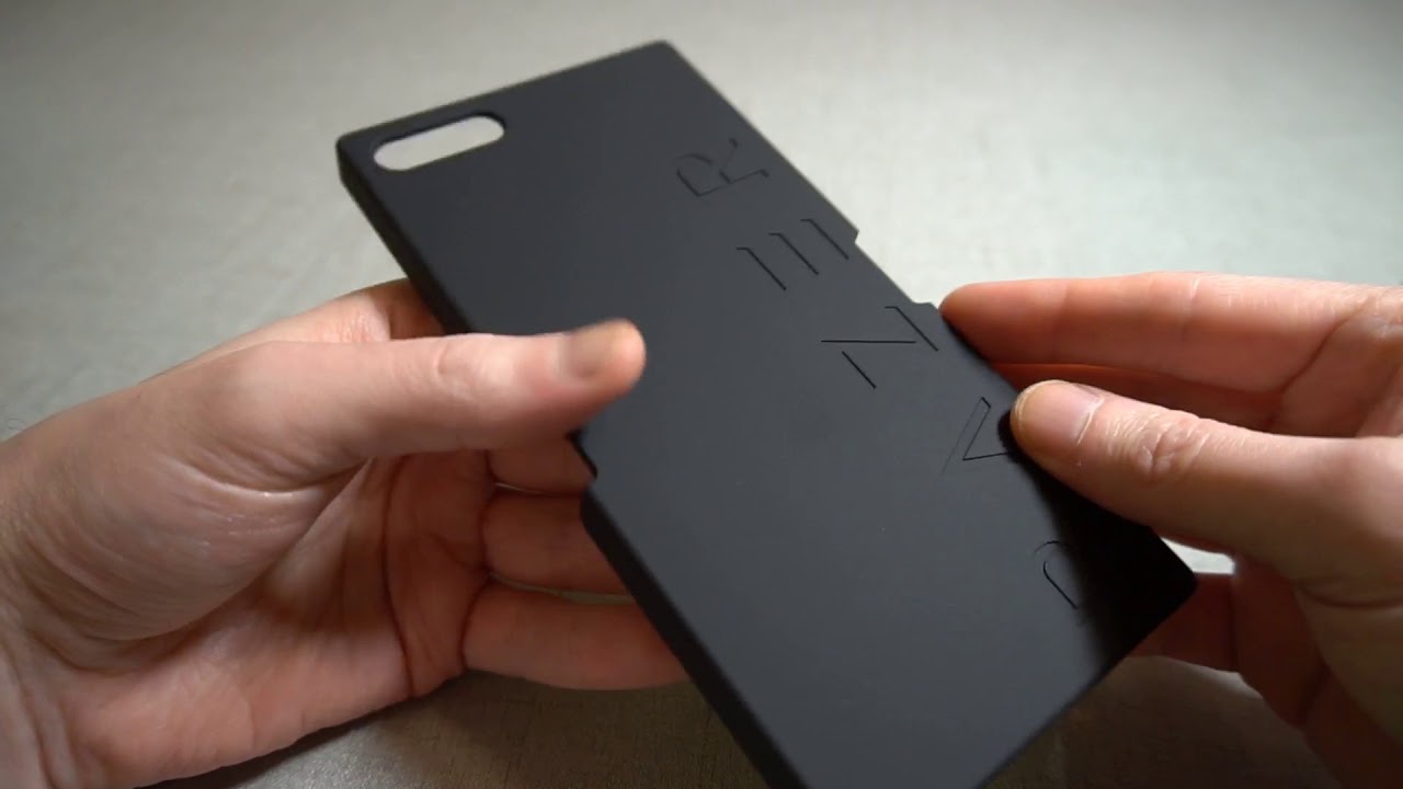 Official Razer Phone Word Case - Black Unboxing and Review