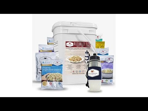Wise Company 124Serving Emergency Food   Filtering Bottle