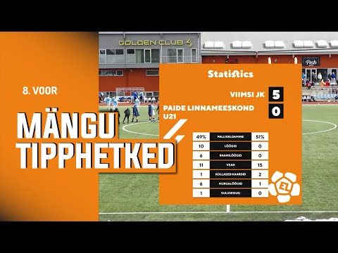 Viimsi JK - Paide Linnameeskond U21 I 5:0 I Esiliiga 8. voor I 2024