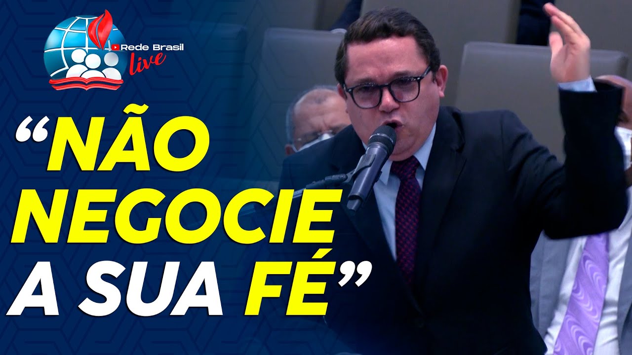 Pr. Waldemir Faria | "Não Negocie a Sua Fé" | Doutrina 24/01/21 - IEADPE