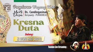 Download lagu 🔴[LIVE] KI WISNU HADI SUGITO ~ LAKON : KRESNA DUTA ~ Candingasinan, Banyuurip, Purworejo mp3