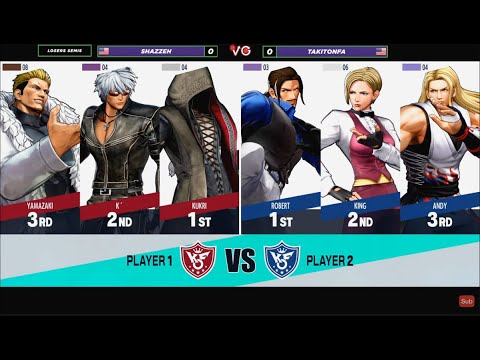 F@X 457 Losers Semis - Shazzeh Vs. Takitonfa The King of Fighters XV