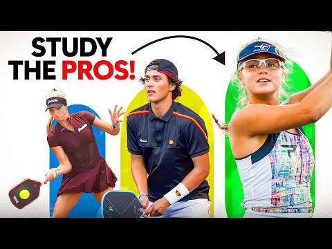 Pickleball Pros in 4k Slow Motion