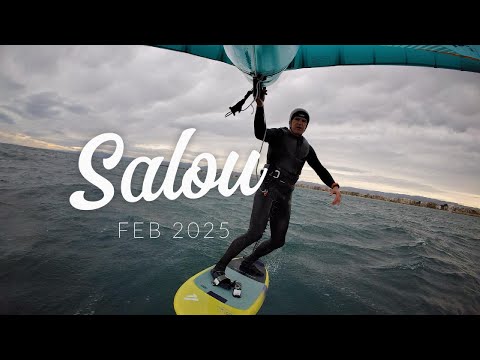 Wingfoiling Salou Feb 2025