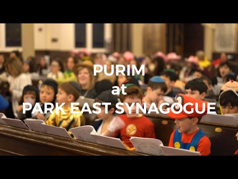 Purim 5782 at Park East Synagogue