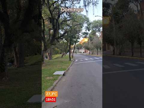 Vento leve ao fim de um dia abafado - Porto Alegre, 14/12/2025 #vento #calor #dezembro