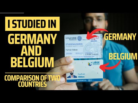 Studying in Germany vs Belgium: A Comparison of Education, Expenses, Side jobs and PR