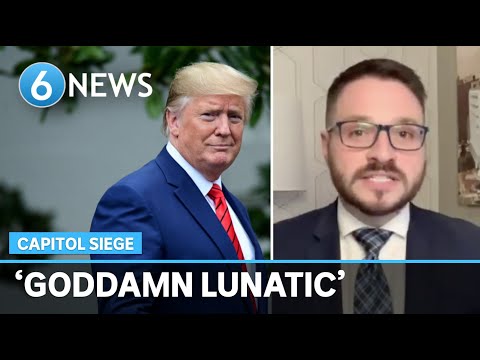 Reporter calls Trump a 'lunatic'