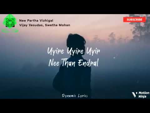 NEE PARTHA VIZHIGAL SONG IN TAMIL LYRICS 