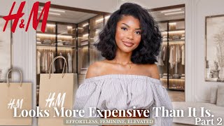 MORE Summer Looks That WHISPER LUXURY | H&M Haul Under $40 pt. 2