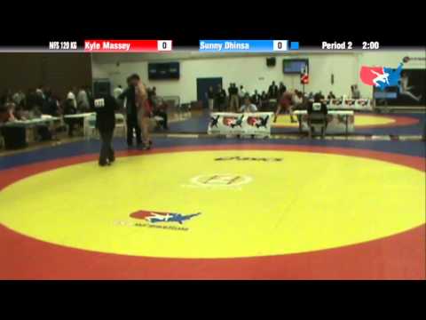 120 KG QF - Kyle Massey NYAC vs Sunny Dhinsa CAN