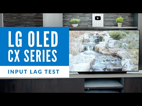 LG CX Series OLED Input Lag Test - OLED65CX