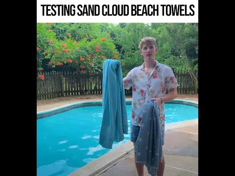 image-What is the largest beach towel?