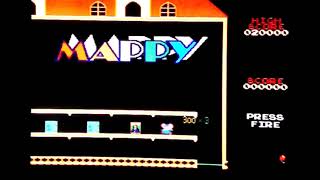 Mappy gameplay --- plus a little bit of Ms Pac-man!