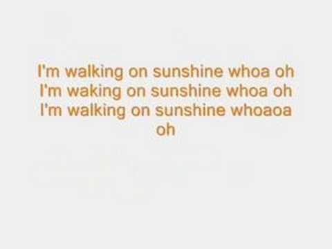 Aly & AJ Walking On Sunshine (With Lyrics)