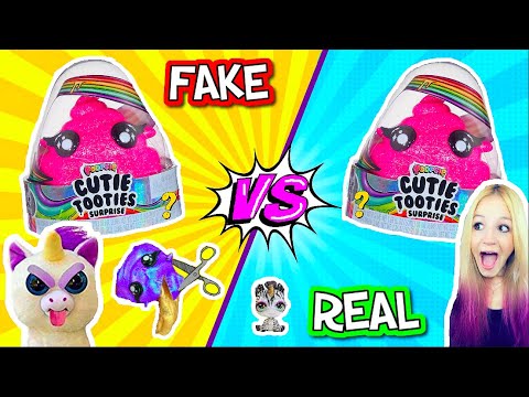 Fake Vs Original I So erkennst du eine FÄLSCHUNG I Poopsie Slime Surprise Cutie Tooties SLIME PatDIY