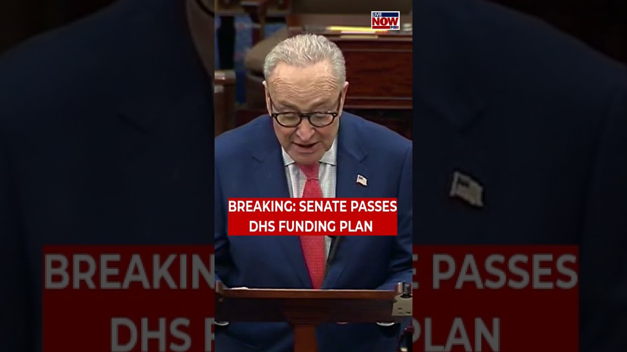 Senate passes DHS budget plan for ICE & CBP, Schumer sounds off