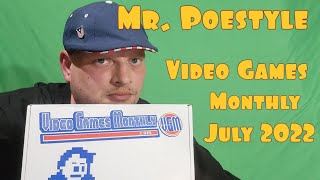 Mr. Poestyle Video Games Monthly July 2022