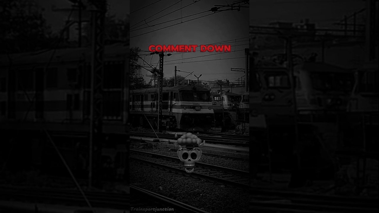 What Is The NickName Of This Locomotive 💀🔥 ll Comment Down 👇🏻 ll #WDP3A #WDP4