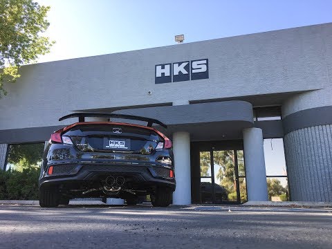HONDA CIVIC Si Coupe 2017 HKS Hi-Power Muffler