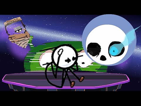 Henry Stickmin - slowmo Teleporter and Purple Among Us (Completing The Mission)
