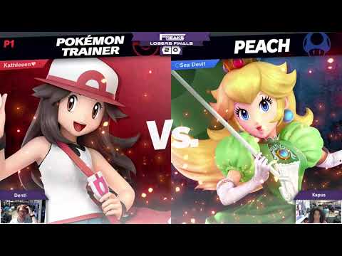 FREAKS Ultra 60 Singles Losers Finals: Denti (Pokemon Trainer) vs Kapus (Peach)