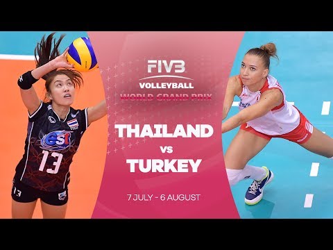 Thailand v Turkey highlights - FIVB World Grand Prix