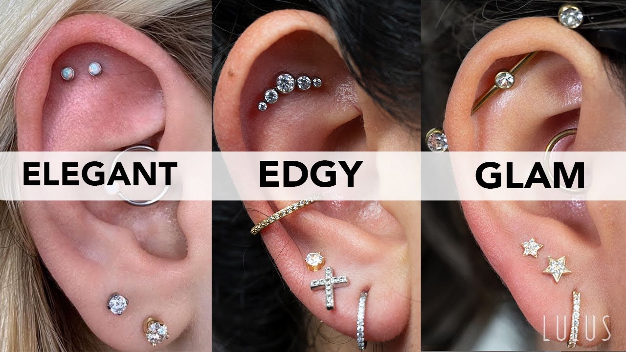 3 Titanium Earring Styles You NEED to Try!!