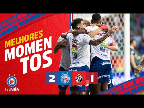 Gols e lances de Bahia x Vasco da Gama