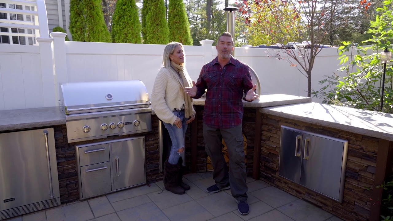 Skip and Alison Bedell - Coyote Outdoor Kitchen