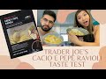 TRADER JOES TASTE TEST | cacio e pepe ravioli vs. traditional cacio e pepe