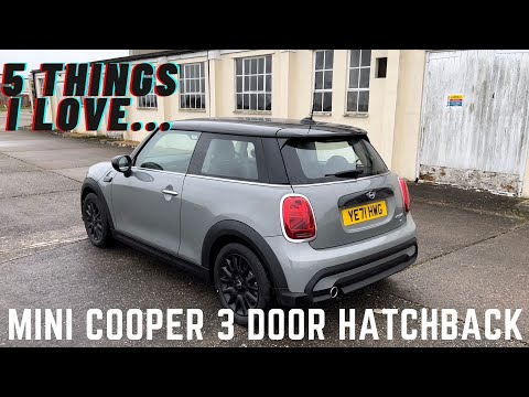 5 THINGS I LOVE ABOUT THE 2021 MINI COOPER 3 DOOR HATCHBACK REVIEW! THE BEST MINI COOPER YET?!