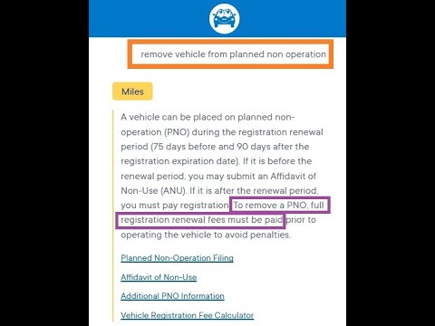 CA DMV - Removing Vehicle from Planned Non-Operation Early - Steps and Cost