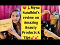 Myna Nandhini S Review On Amazing Beauty Products Tips Skincare Haircare Myna Beauty Care