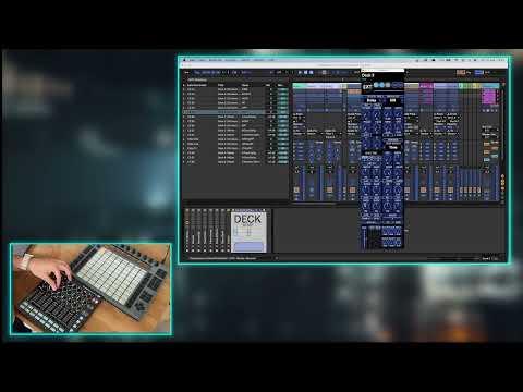 DJ Megaset 3.3 Set Up Explanation / Launch Control XL & Ableton Push 1