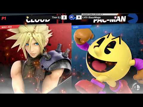 TSL 210 SSBU Grand Finals - Thor (Cloud) vs LVD BassMage (Jiggly Puff)